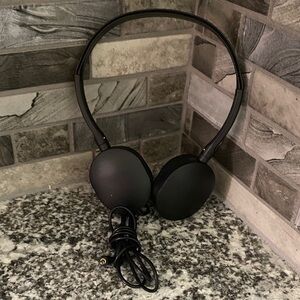 Black Over-Ear Headphones NWOT
